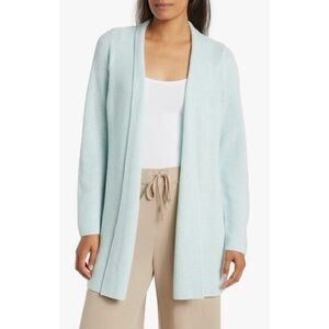 Eileen Fisher Sz Md Boxy Merino Wool Cardigan